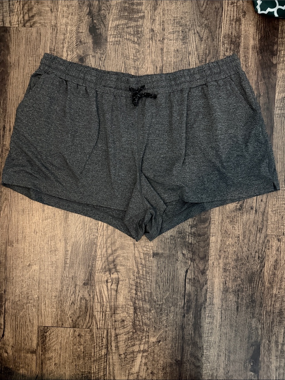 Market & Spruce Dark Gray Athletic Lounge Shorts with Drawstring